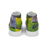 Delivered Men’s high top canvas shoes