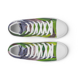 Delivered Men’s high top canvas shoes