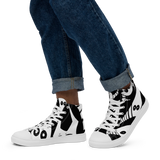 Scary Monsters and Super Creeps Men’s high top canvas shoes