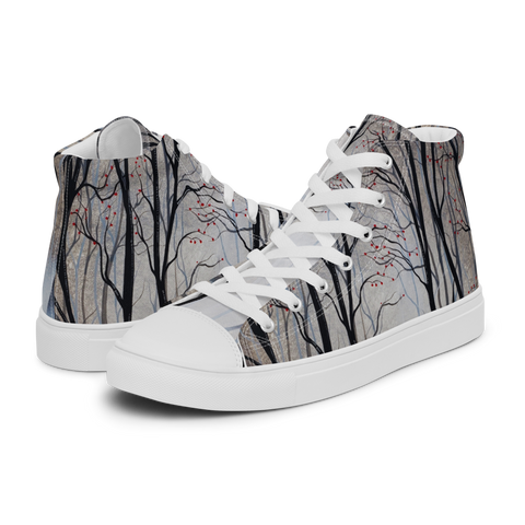 The Comforter Men’s high top canvas shoes