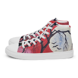 Killing Moon - It's Never Enough Bats Men’s high top canvas shoes