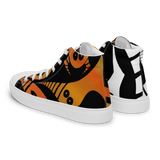 Scary Monsters Dual Design Men’s high top canvas shoes