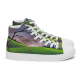 Delivered Men’s high top canvas shoes
