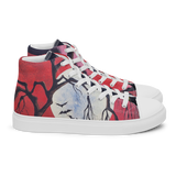 Killing Moon - It's Never Enough Bats Men’s high top canvas shoes