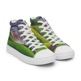Delivered Men’s high top canvas shoes