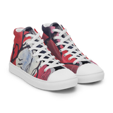 Killing Moon - It's Never Enough Bats Men’s high top canvas shoes