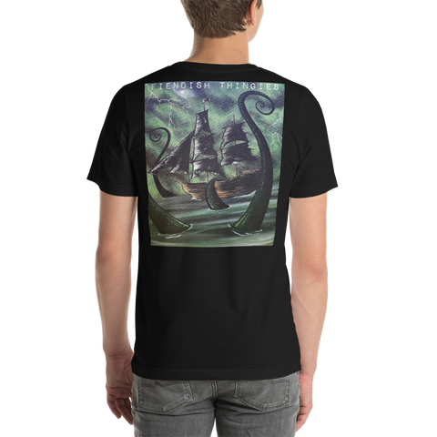 Insult To Injury Bella Brand Unisex T-shirt short sleeve image on back
