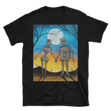 Robot Love Story Unisex T-Shirt