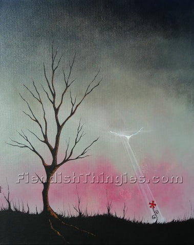 Just For Me 8" x 10"  framed print - Fiendish Thingies