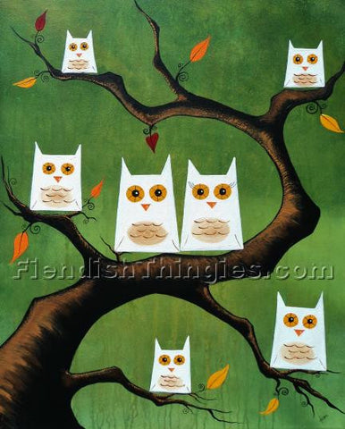 Family Tree 8" x 10"  framed print - Fiendish Thingies