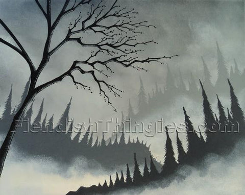 Creep 11" x 14" framed print