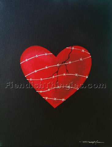 Guarded 8" x 10"  framed print - Fiendish Thingies