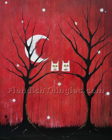 Til Death 8" x 10"  framed print - Fiendish Thingies