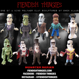 Dracula OOAK polymer clay sculpture