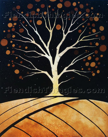 Tree Of Knowledge 11" x 14" framed print - Fiendish Thingies